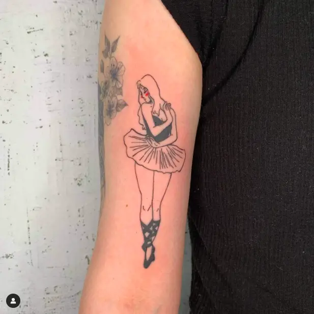 36 Amazing and Beautiful Dance Tattoo Ideas and Design Dancers Will Love - Psycho Tats